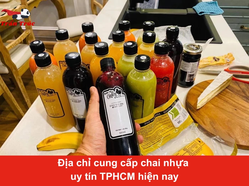 cửa hàng bán chai lọ nhựa